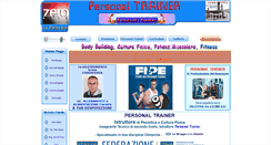 Desktop Screenshot of personal-trainer.it